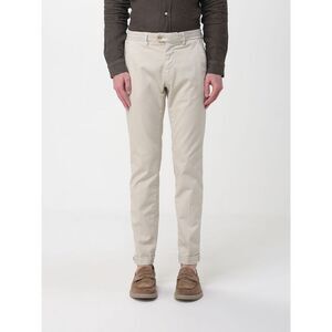 Mason's Men Mason's Cotton And Wool Blend Chino Trousers